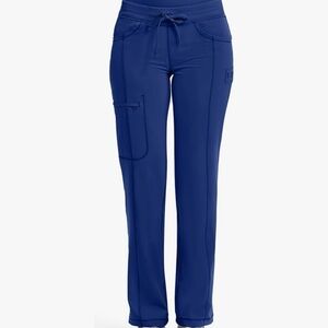 Cherokee Infinity Women Scrubs Pant Straight Leg Drawstring 1123A Galaxy blue